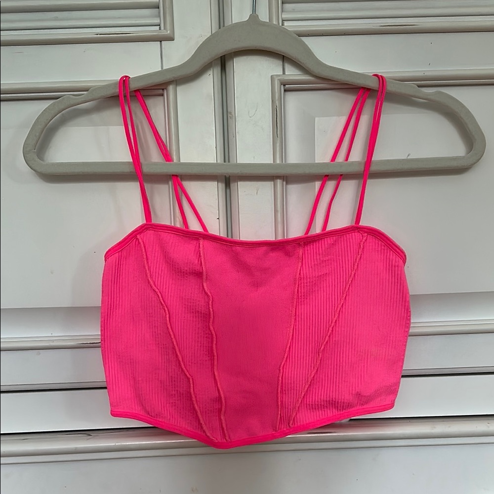 Urban Outfitters Bright Pink going out top